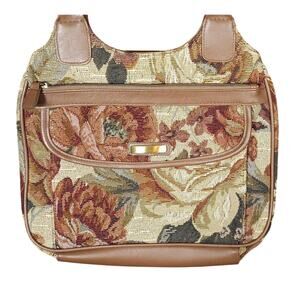 Floral Tapestry Boho Shoulder Bag